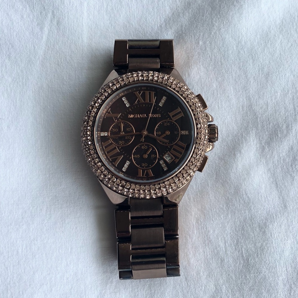 Michael Kors Women's Brown Stainless Steel Watch